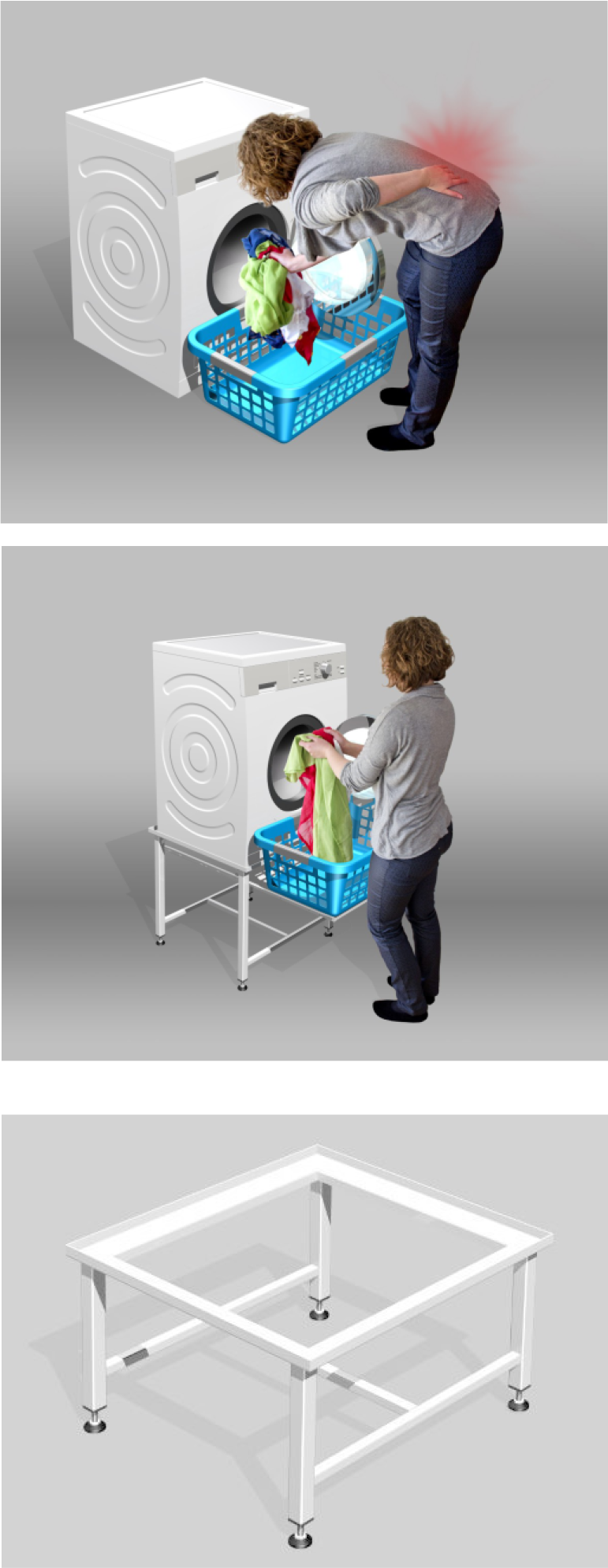 SENT-Waschmaschinensockel-Produkt