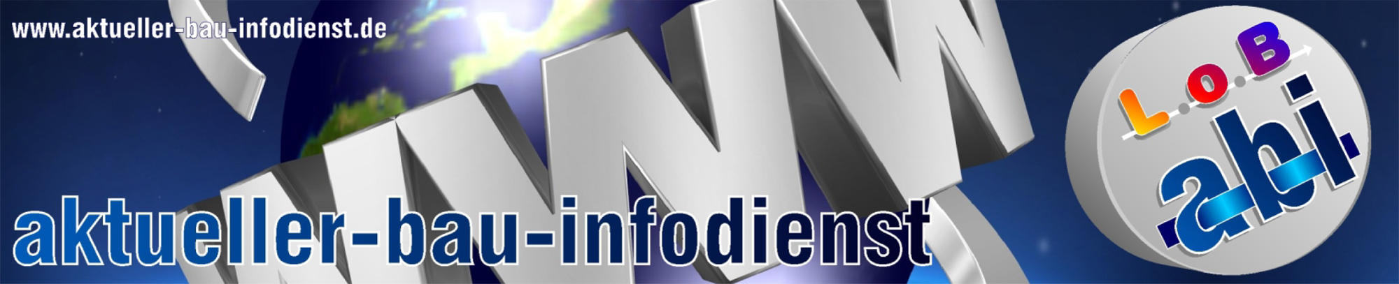Slider 1 Aktueller Bau-Infodienst - ABI