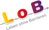 Leben ohne Barrieren - Logo Mittel