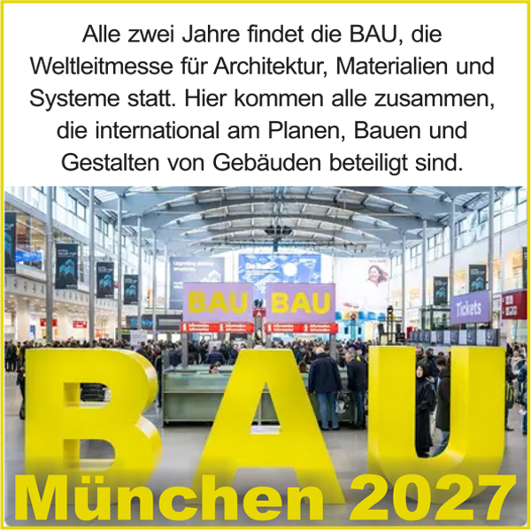Bau Messe München 2027