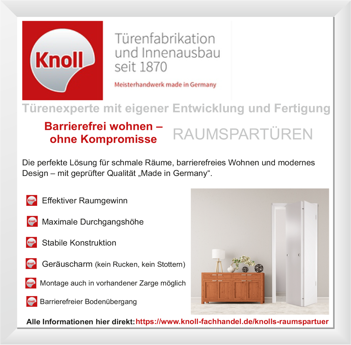Anzeige-Knoll-GmbH-Raumspartüren-61200-Wölfersheim Anzeige-Knoll-GmbH-Raumspartüren-61200-Wölfersheim